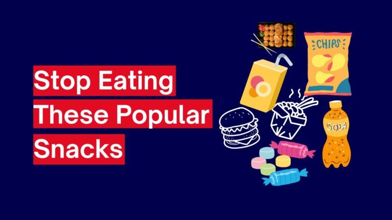 list of snacks which we should not eat