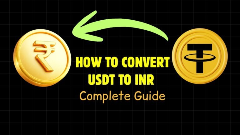 How to Convert USDT to INR