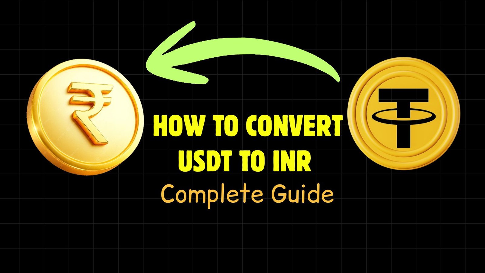 How to Convert USDT to INR