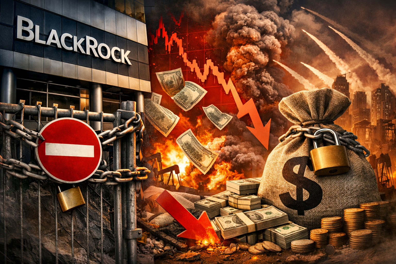 BlackRock Blocks Investor Withdrawals as $1.8 Trillion Private Credit Market Faces Stress